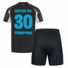 Bayer Leverkusen Jeremie Frimpong #30 3rd Trikot 2024-25 Kurzarm (+ kurze hosen)